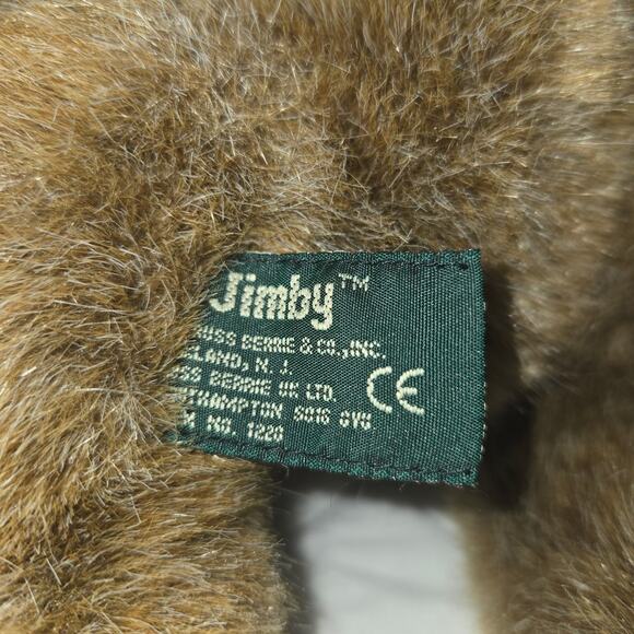 Russ Berrie Jimby Plush Monkey Stuffed Animal 13 Inch Brown Soft Toy - Picture 10 of 11